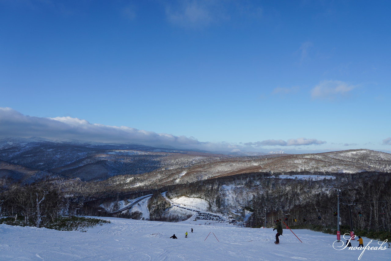 天然雪100％！本日、中山峠スキー場がゲレンデオープン♪ 2019-2020 北海道スキー＆スノーボードシーズンの開幕です(*^^)v